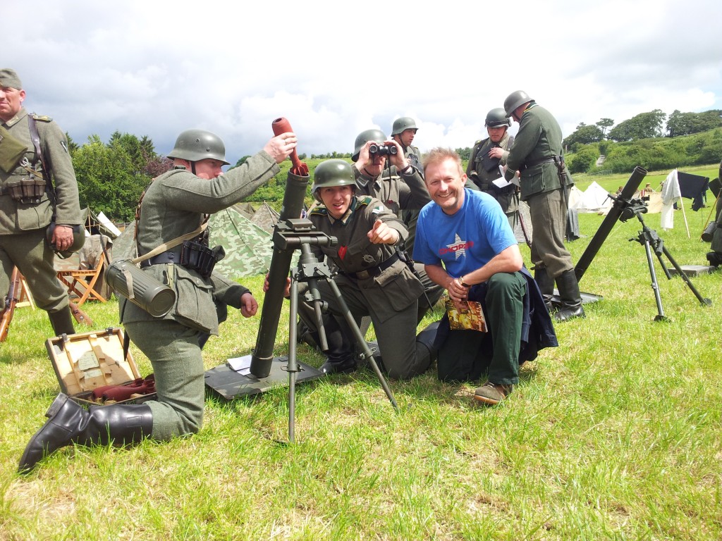 German mortar crew